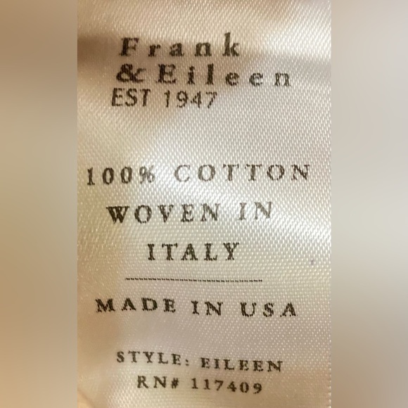 Moving Sale-Frank & Eileen Rust Button Down Shirt - Picture 9 of 10